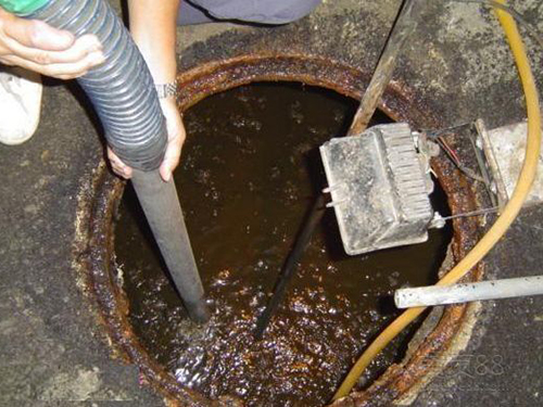 横沥隔油池清理